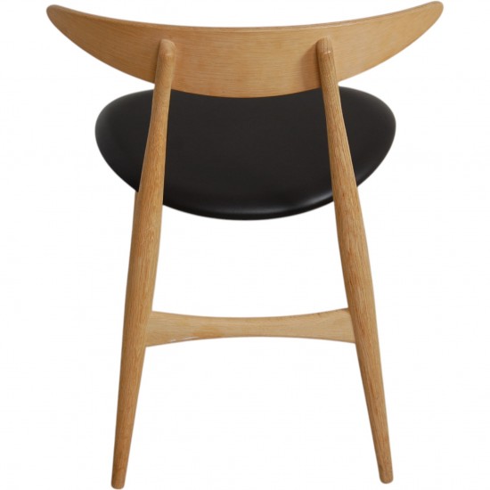 Sæt med 6 Hans Wegner CH33p stole i eg