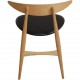 Sæt med 6 Hans Wegner CH33p stole i eg