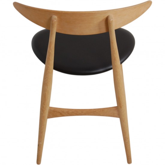 Sæt med 6 Hans Wegner CH33p stole i eg