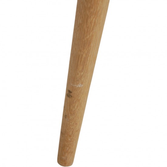 Sæt med 6 Hans Wegner CH33p stole i eg