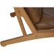 Hans Wegner GE-375 stol i brun læder