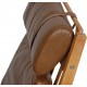 Hans Wegner GE-375 stol i brun læder