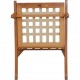 Hans Wegner GE-375 stol i brun læder