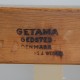 Hans Wegner GE-375 stol i brun læder