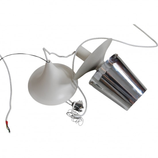 Poul Henningsen kobber Kogle lampe 72 Cm