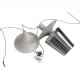 Poul Henningsen kobber Kogle lampe 72 Cm