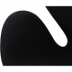 Arne Jacobsen Svane stol i sort Tonus stof 2016