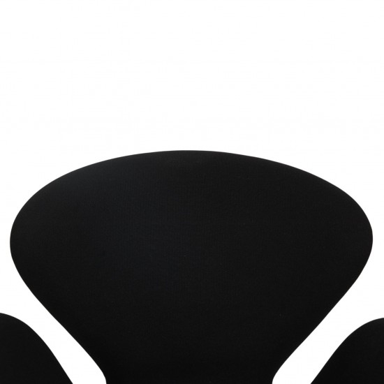 Arne Jacobsen Svane stol i sort Tonus stof 2016