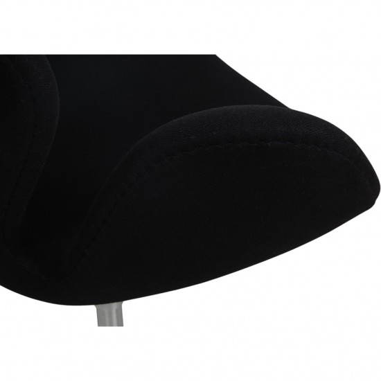 Arne Jacobsen Svane stol i sort Tonus stof 2016