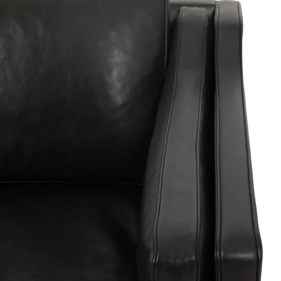 Børge Mogensen 2213 3-personers sofa i sort læder