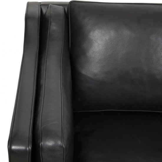 Børge Mogensen 2213 3-personers sofa i sort læder
