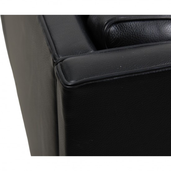 Børge Mogensen 2213 3-personers sofa i sort læder