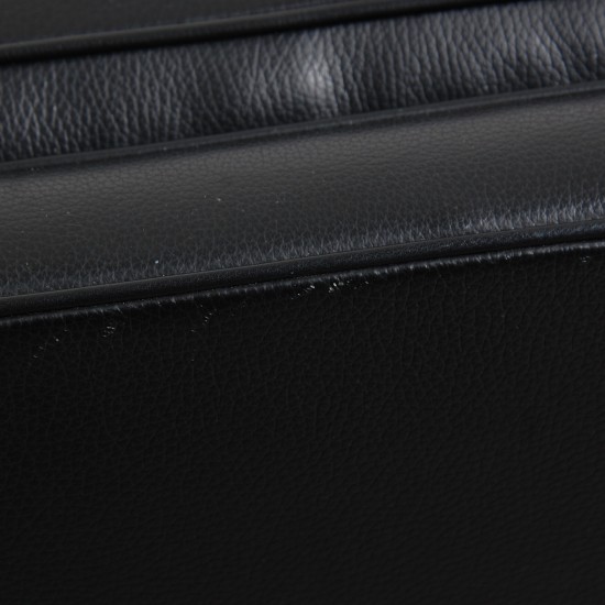 Børge Mogensen 2213 3-personers sofa i sort læder