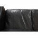Børge Mogensen 2213 3-personers sofa i sort læder