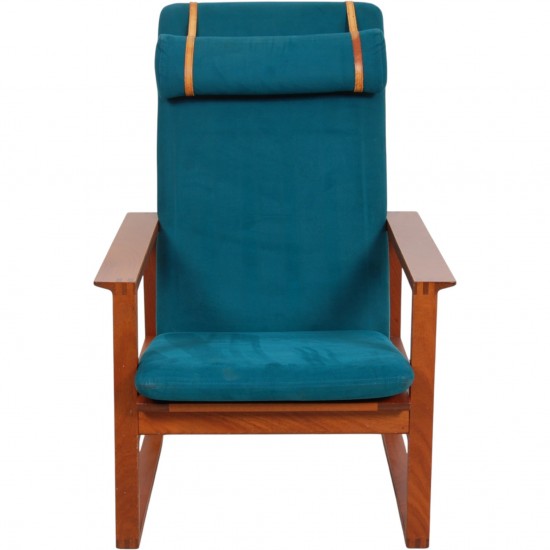 Børge Mogensen 2254 Slædestol i mahogni 1990'erne