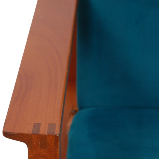 Børge Mogensen 2254 Slædestol i mahogni 1990'erne