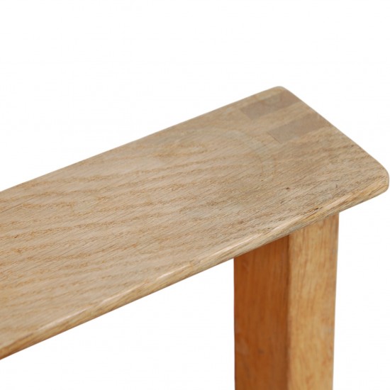 Børge Mogensen 2256 slæde stol i eg 1980'erne