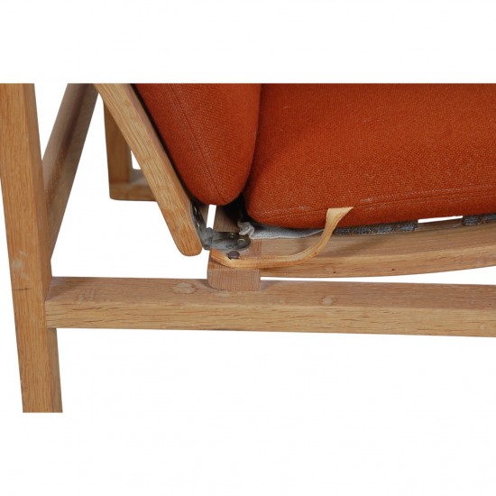 Børge Mogensen 2256 slæde stol i eg 1980'erne