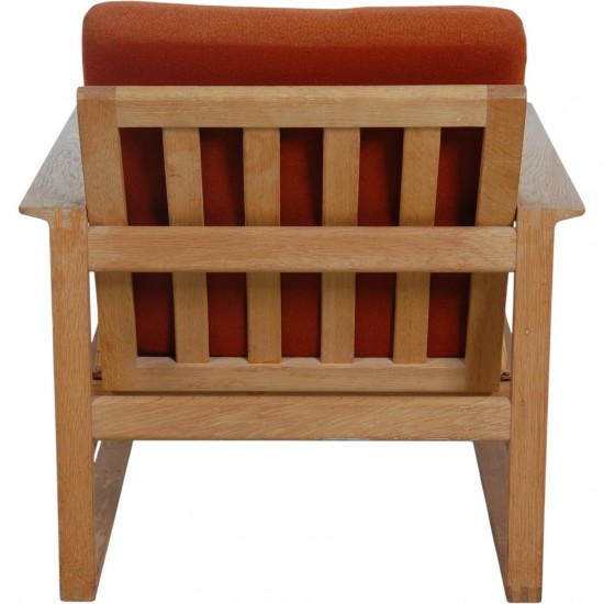 Børge Mogensen 2256 slæde stol i eg 1980'erne