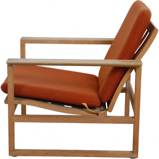 Børge Mogensen 2256 slæde stol i eg 1980'erne