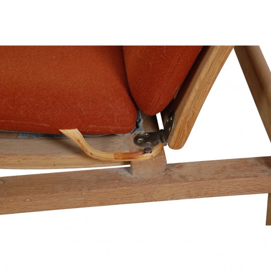 Børge Mogensen 2256 slæde stol i eg 1980'erne