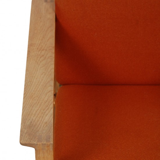 Børge Mogensen 2256 slæde stol i eg 1980'erne