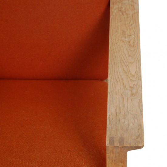 Børge Mogensen 2256 slæde stol i eg 1980'erne