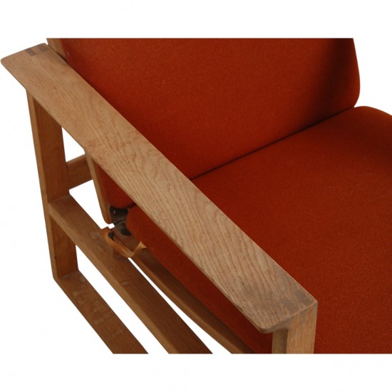 Børge Mogensen 2256 slæde stol i eg 1980'erne