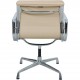 Charles Eames EA-208 softpad stol i lyst læder 2007