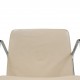 Charles Eames EA-208 softpad stol i lyst læder 2007