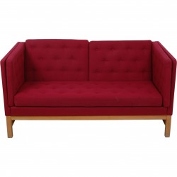 Erik Jørgensen EJ315 2-personers sofa i rødt stof 2000'erne