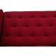 Erik Jørgensen EJ315 2-personers sofa i rødt stof 2000'erne