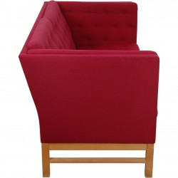 Erik Jørgensen EJ315 2-personers sofa i rødt stof 2000'erne