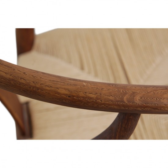 Sæt af 6 Hans Wegner CH24 Y-stole i røget eg