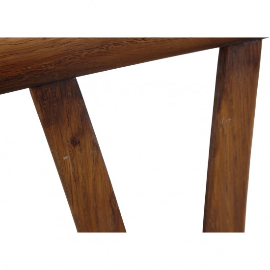 Sæt af 6 Hans Wegner CH24 Y-stole i røget eg