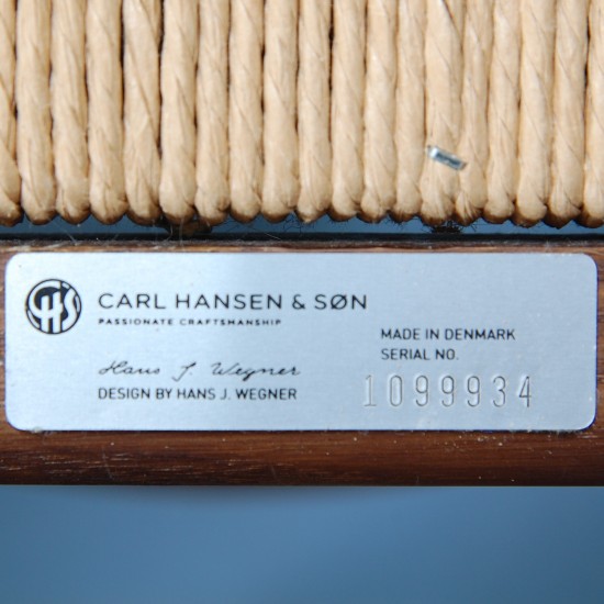 Sæt af 6 Hans Wegner CH24 Y-stole i røget eg