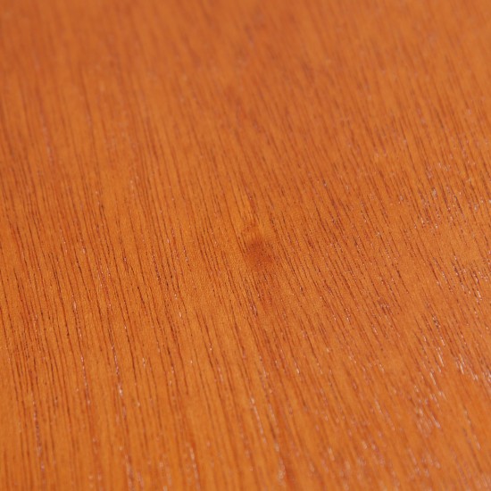 Hans Wegner cirkulært kina bord i mahogni Ø:73Cm 1980'erne