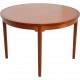 Hans Wegner cirkulært kina bord i mahogni Ø:73Cm 1980'erne