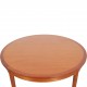 Hans Wegner cirkulært kina bord i mahogni Ø:73Cm 1980'erne