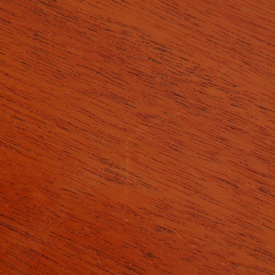 Hans Wegner cirkulært kina bord i mahogni Ø:73Cm 1980'erne