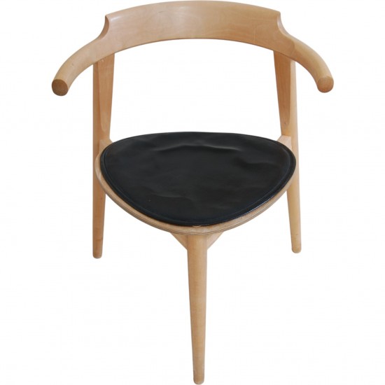 Sæt af 7 Hans Wegner PP583 stole i ask 1990'erne