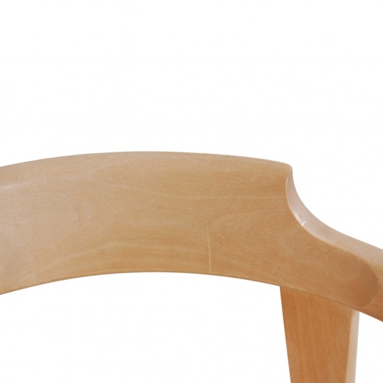 Sæt af 7 Hans Wegner PP583 stole i ask 1990'erne