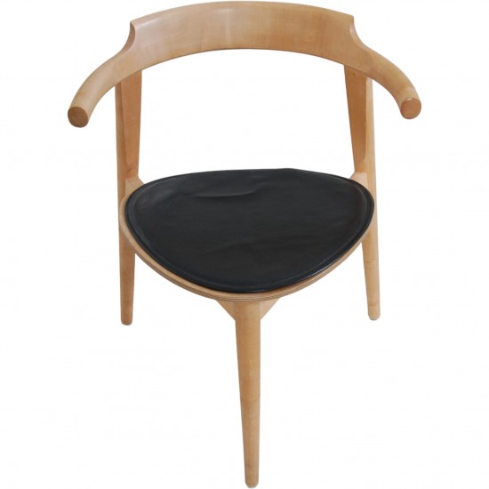 Sæt af 7 Hans Wegner PP583 stole i ask 1990'erne