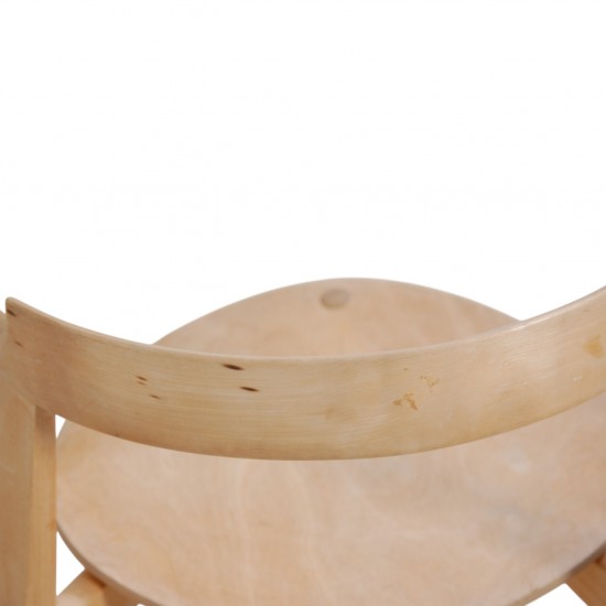 Sæt af 7 Hans Wegner PP583 stole i ask 1990'erne