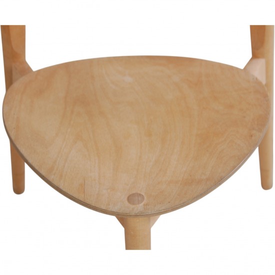 Sæt af 7 Hans Wegner PP583 stole i ask 1990'erne