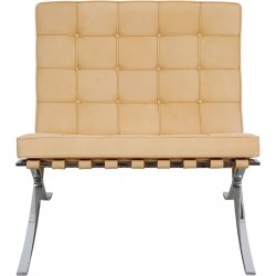 Ludwig Mies van der Rohe Barcelona stol i Nubuck læder