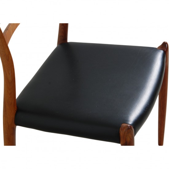 N.O Møller sæt af 4 Model 78 stole i palisander 1960'erne