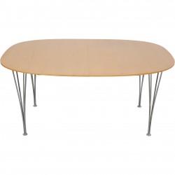 Piet Hein Super ellipse bord bøg 100x150-250 Cm 1980