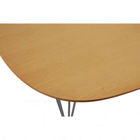 Piet Hein Super ellipse bord bøg 100x150-250 Cm 1980