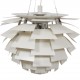 Poul Henningsen hvid Kogle lampe 84 cm 2000'erne